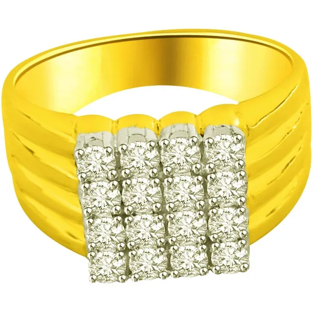 0.64ct Diamond Gold rings
