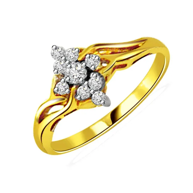 0.50cts Real Diamond Yellow Gold Ring (SDR493)