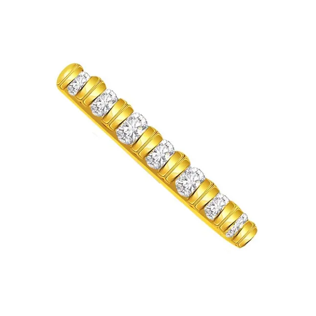 0.42cts Real Diamond Gold Ring (SDR495)