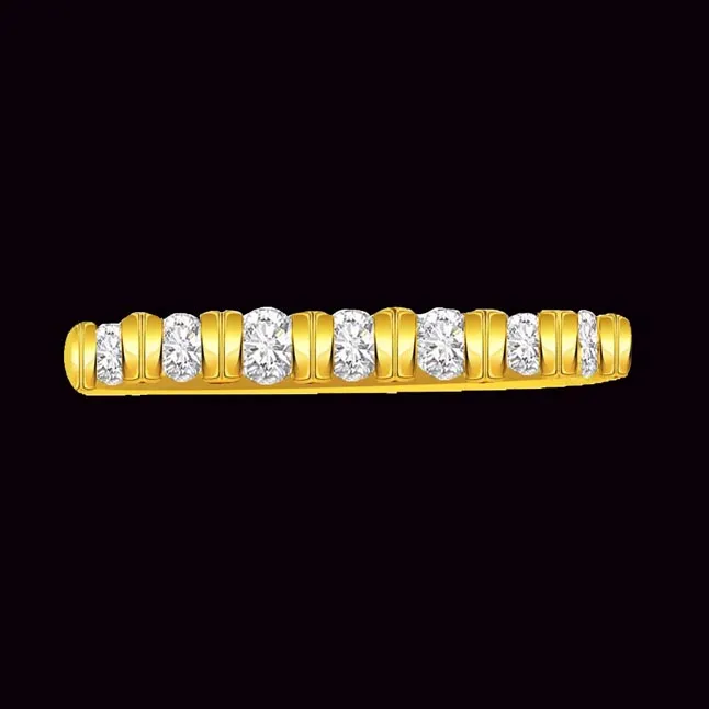 0.42cts Real Diamond Gold Ring (SDR495)