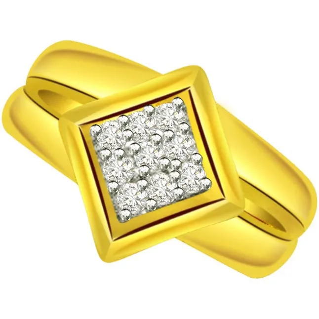 Designer Diamond Gold rings SDR503