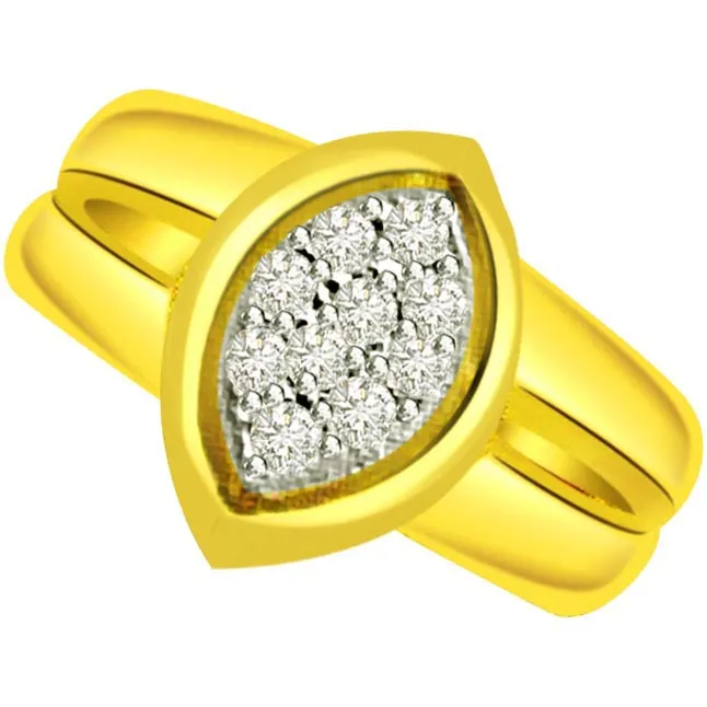 Designer Diamond Gold rings SDR505
