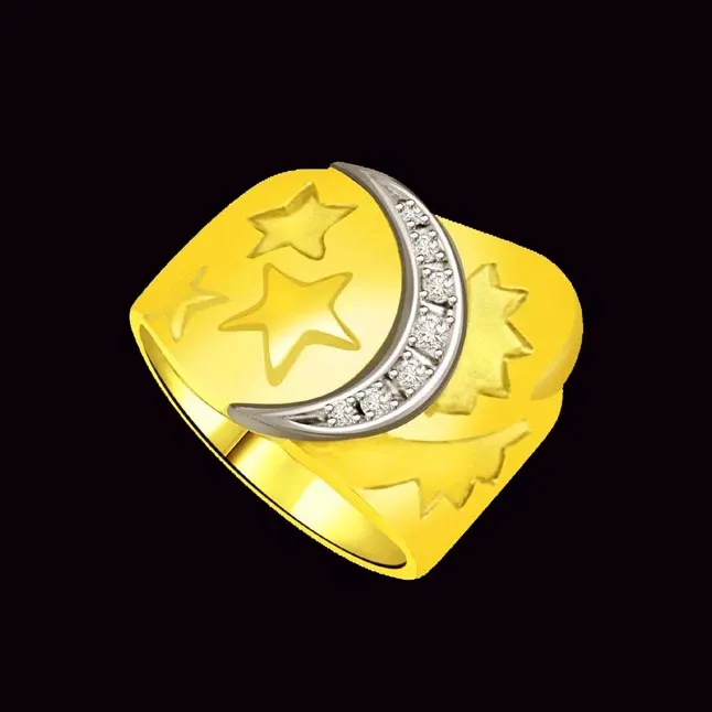 Designer Diamond Gold rings SDR525