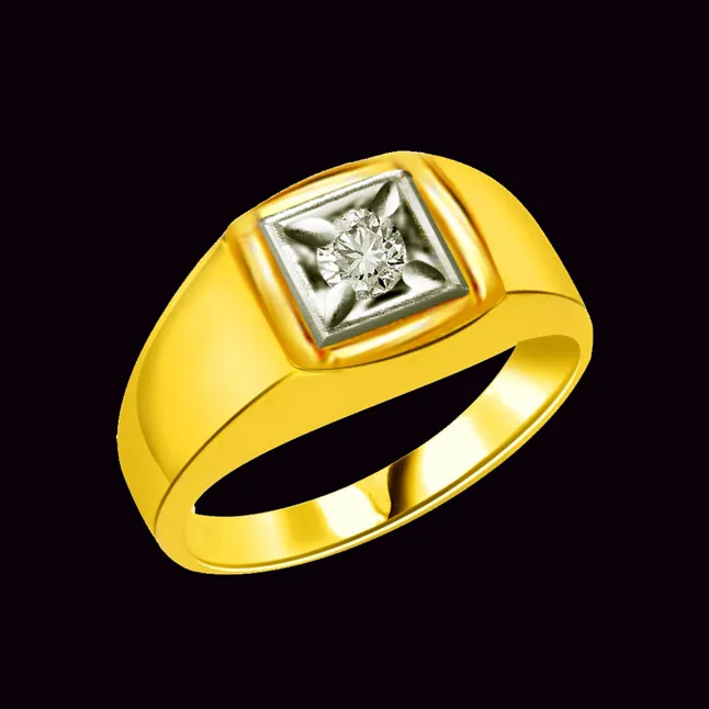 0.18cts Real Designer Men's Ring (SDR537)