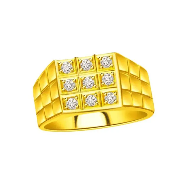 0.27cts Designer Real Diamond Men's Ring (SDR544)