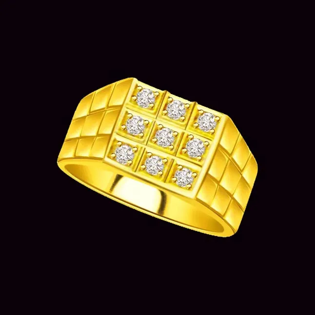 0.27cts Designer Real Diamond Men's Ring (SDR544)