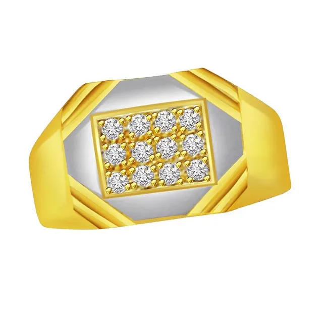 0.24cts Real Diamond Designer Men's Ring (SDR546)