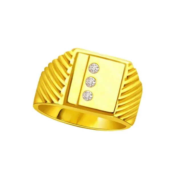 0.18 cts Diamond Men's Designer rings