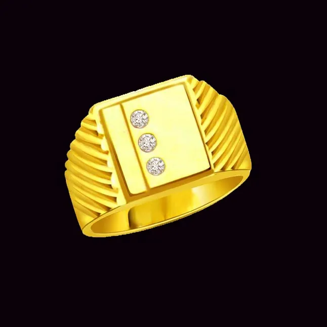 0.18 cts Diamond Men's Designer rings