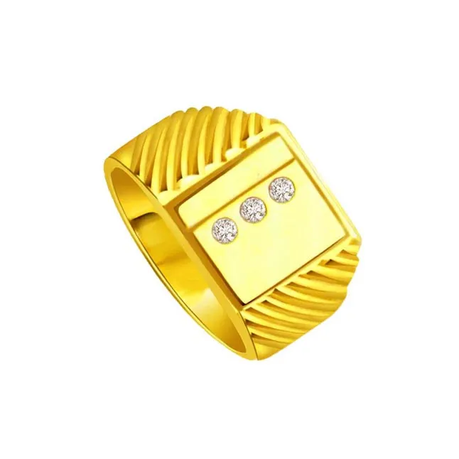 0.18 cts Diamond Men's Designer rings