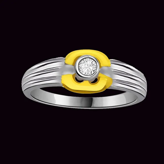 Solitaire Real Diamond Gold Ring (SDR581)