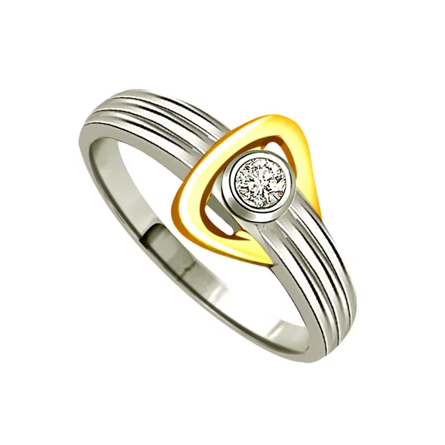 Solitaire Real Diamond Gold Ring (SDR582)