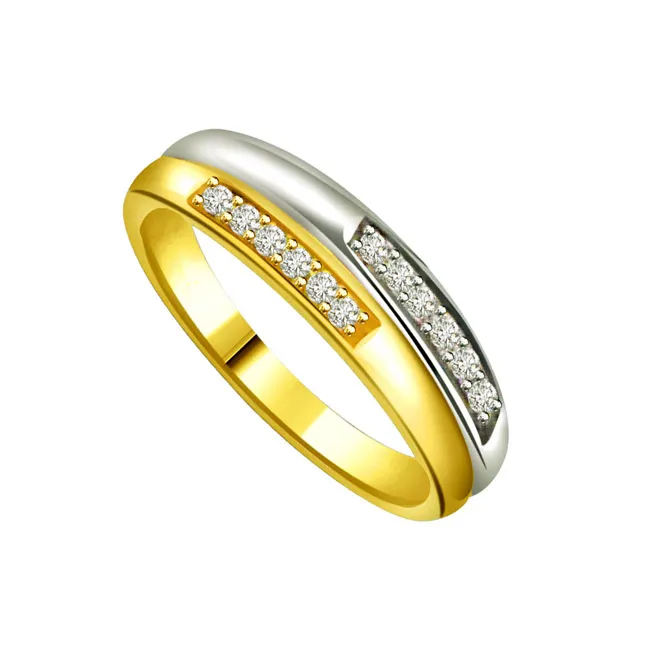 Classic Real Diamond Gold Ring (SDR598)