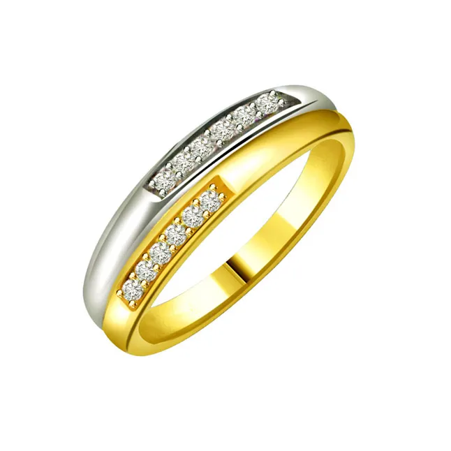 Classic Real Diamond Gold Ring (SDR598)