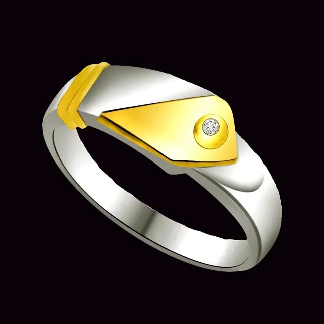 Solitaire Real Diamond Gold Ring (SDR601)