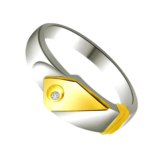 Solitaire Real Diamond Gold Ring (SDR601)