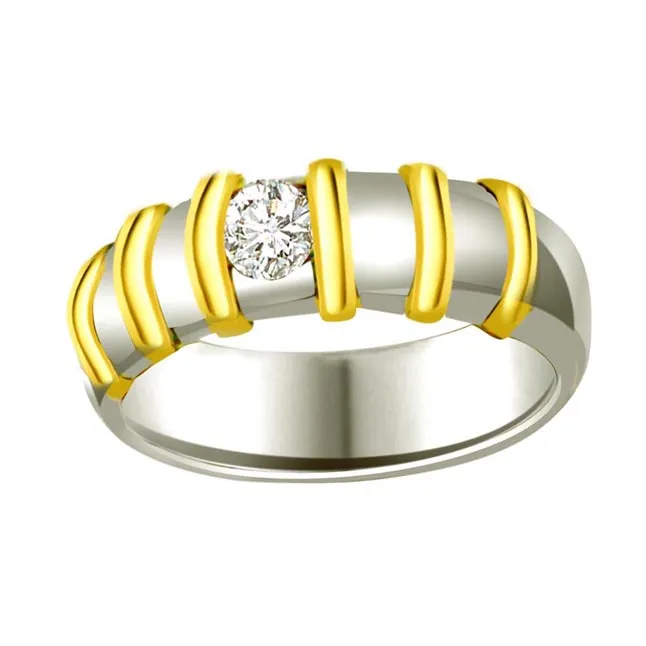 Solitaire Real Diamond Gold Ring (SDR603)