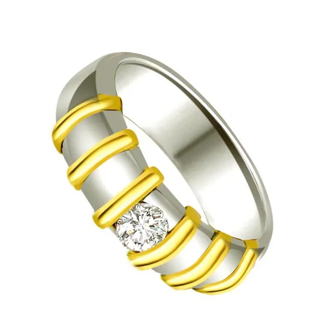 Solitaire Real Diamond Gold Ring (SDR603)