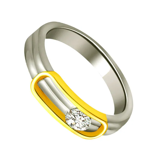 Solitaire Real Diamond Gold Ring (SDR612)