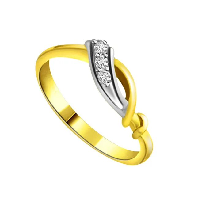 Classic Diamond Gold rings SDR616 -3 Diamond rings