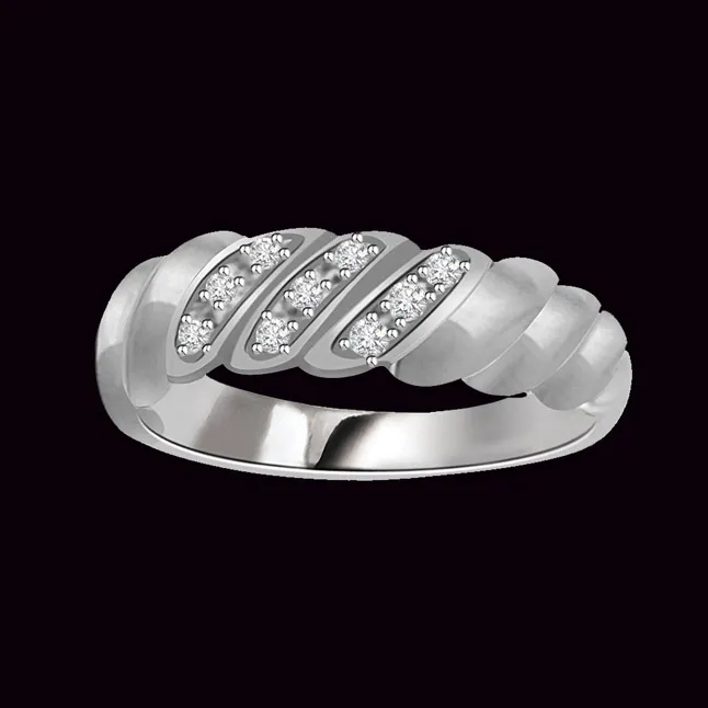 Classic Diamond Gold rings SDR639 -Designer
