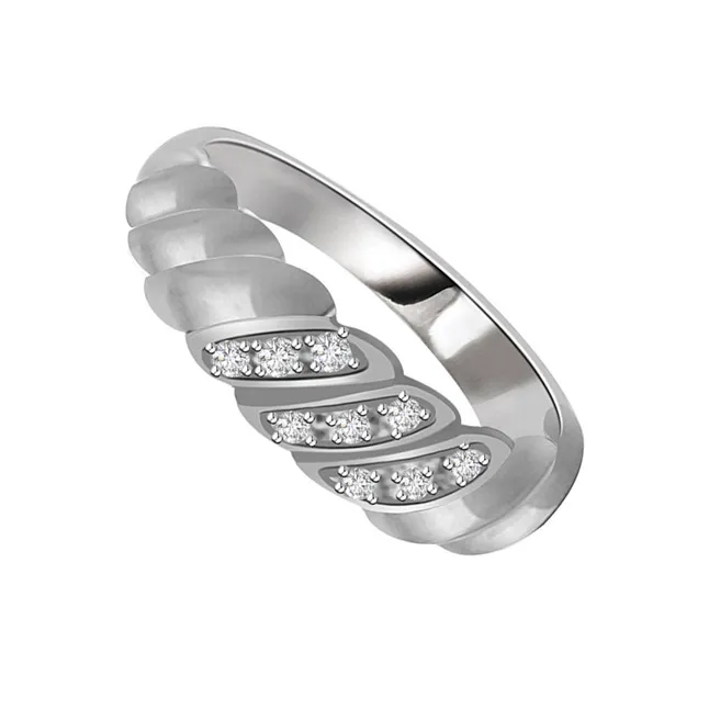Classic Diamond Gold rings SDR639 -Designer