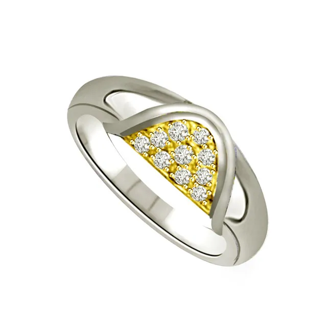 Classic Real Diamond 14kt Gold Ring (SDR646)