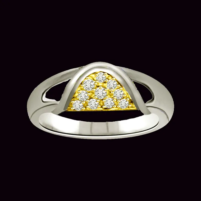 Classic Real Diamond 14kt Gold Ring (SDR646)