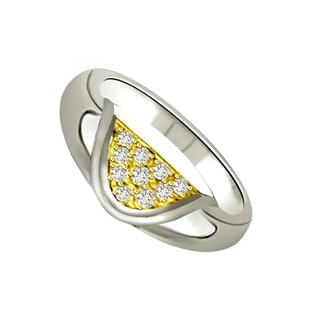 Classic Real Diamond 14kt Gold Ring (SDR646)