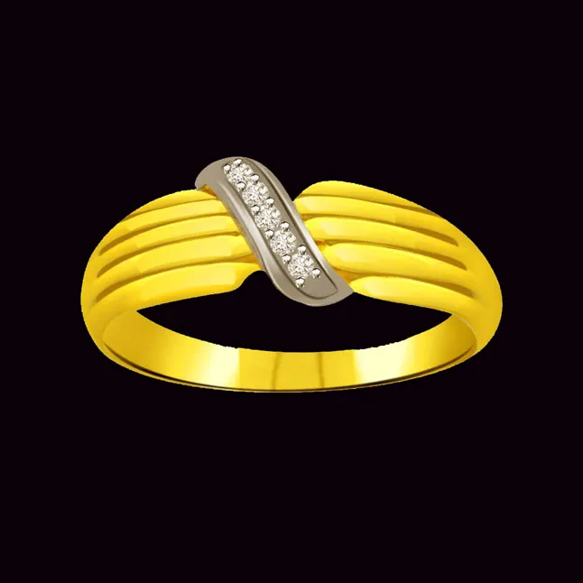 Classic Real Diamond 18kt Gold Ring (SDR650)