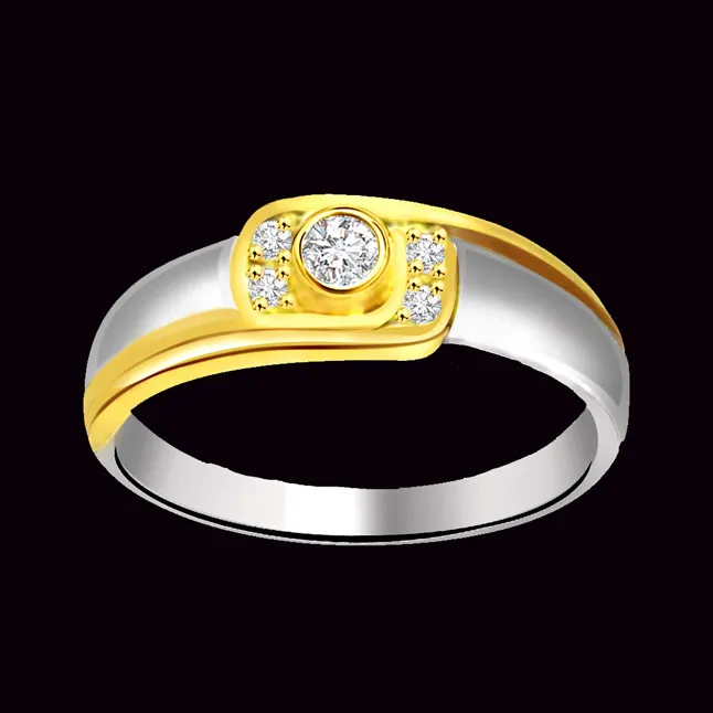 Classic Real Diamond 18kt Gold Ring (SDR656)