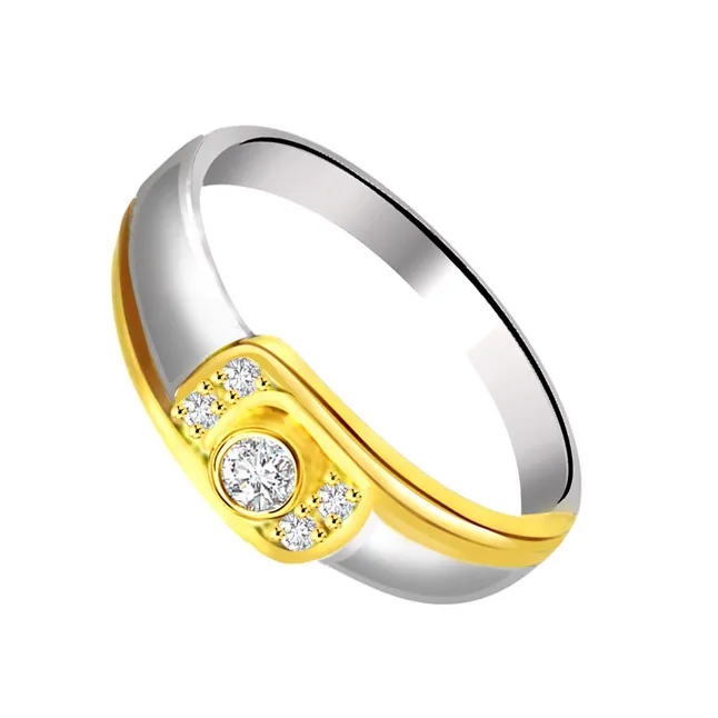 Classic Real Diamond 18kt Gold Ring (SDR656)