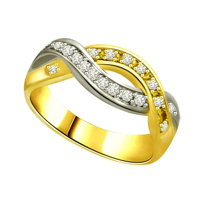 Classic Real Diamond 18kt Gold Ring (SDR658)