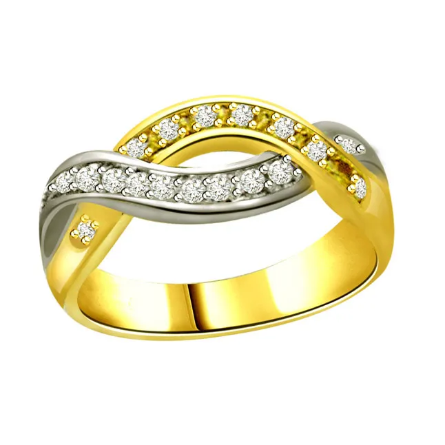 Classic Real Diamond 18kt Gold Ring (SDR658)