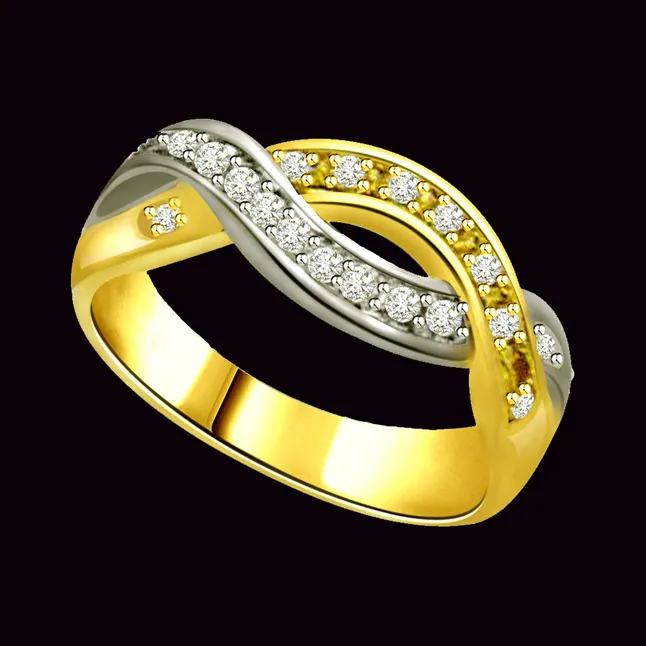 Classic Real Diamond 18kt Gold Ring (SDR658)
