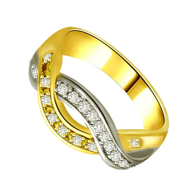 Classic Real Diamond 18kt Gold Ring (SDR658)