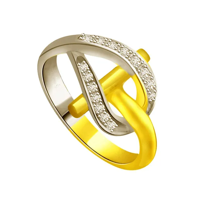 Classic Real Diamond 18kt Gold Ring (SDR661)