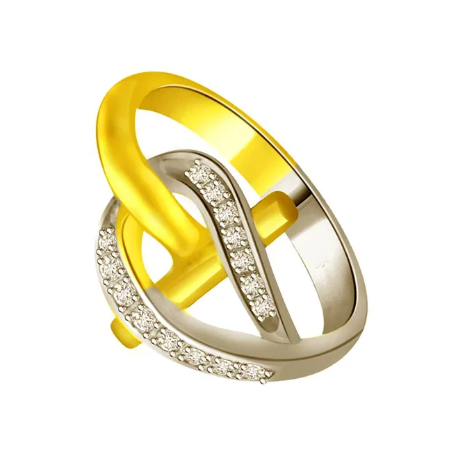 Classic Real Diamond 18kt Gold Ring (SDR661)