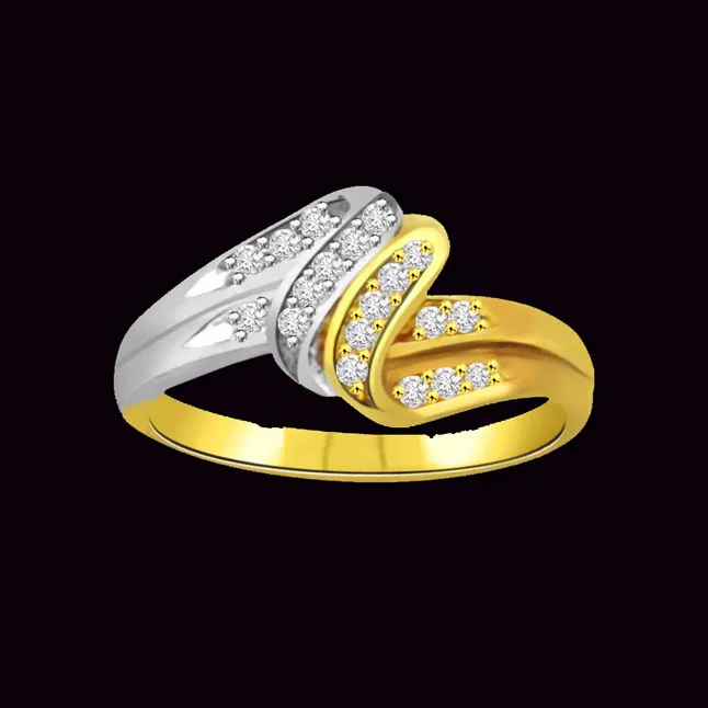 Classic Real Diamond 18kt Gold Ring (SDR665)