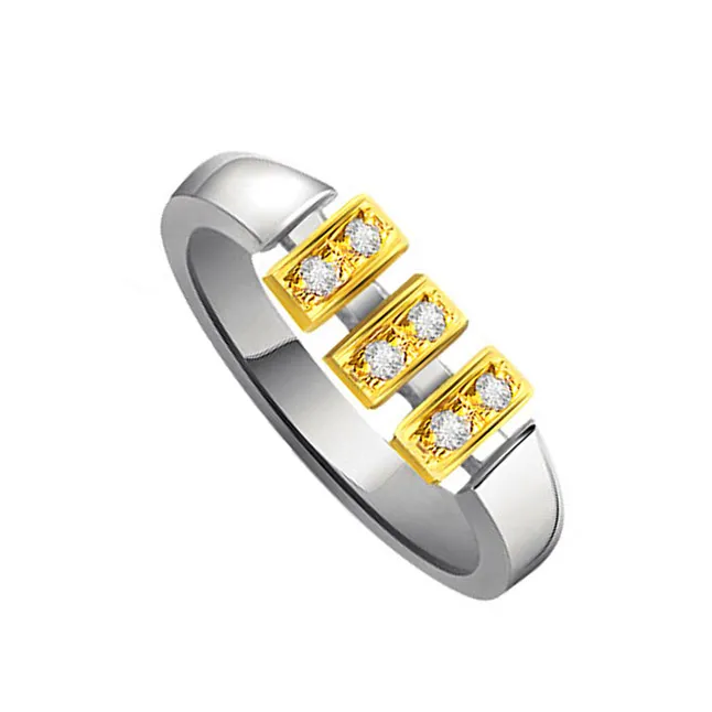 Classic Real Diamond Gold Ring (SDR676)