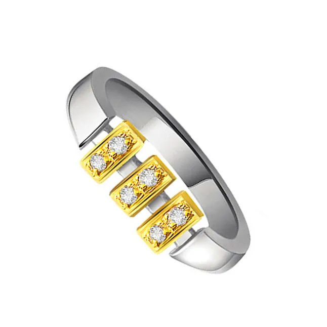 Classic Real Diamond Gold Ring (SDR676)