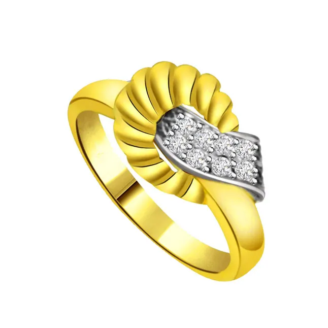 0.24ct Fancy Diamond rings