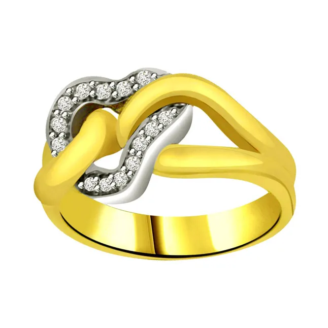 Classic Real Diamond 18kt Gold Ring (SDR688)
