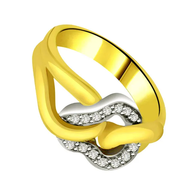 Classic Real Diamond 18kt Gold Ring (SDR688)