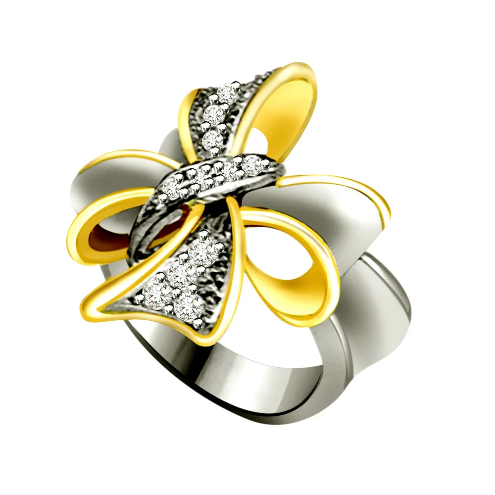 Flower Shape Diamond rings SDR701