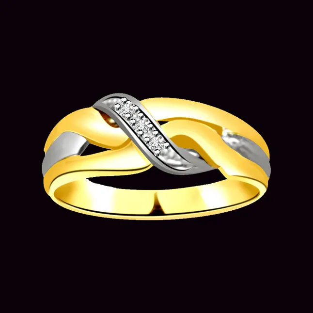 Classic Real Diamond 18kt Gold Ring (SDR702)