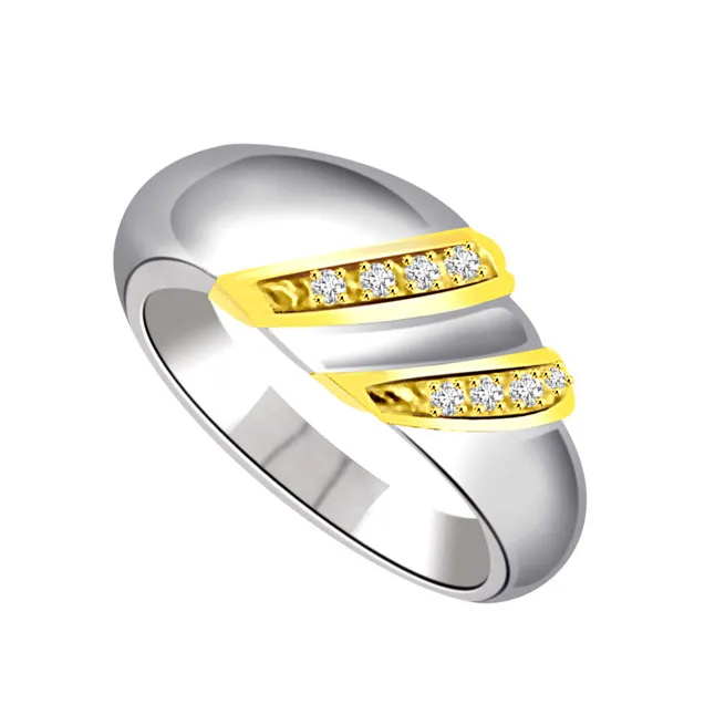 Classic Real Diamond 18kt Gold Ring (SDR704)