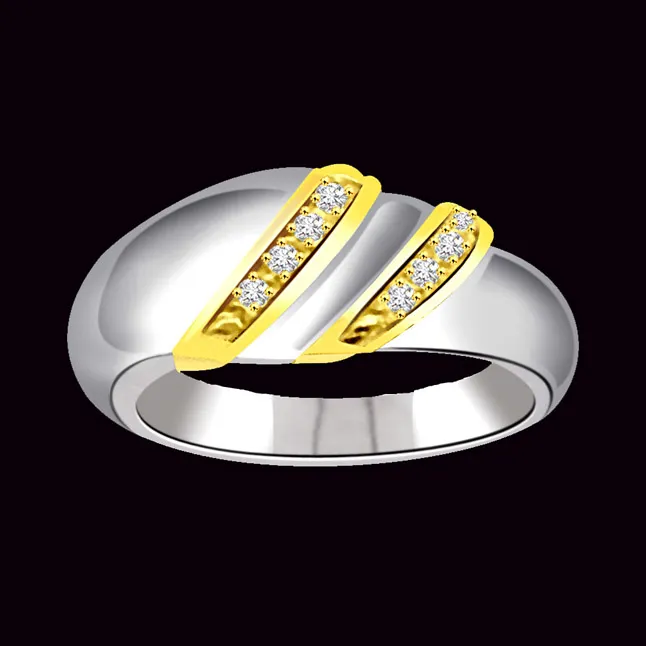 Classic Real Diamond 18kt Gold Ring (SDR704)