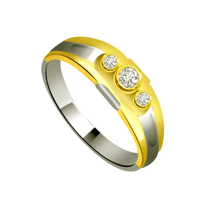 Classic Real Diamond Gold Ring (SDR721)