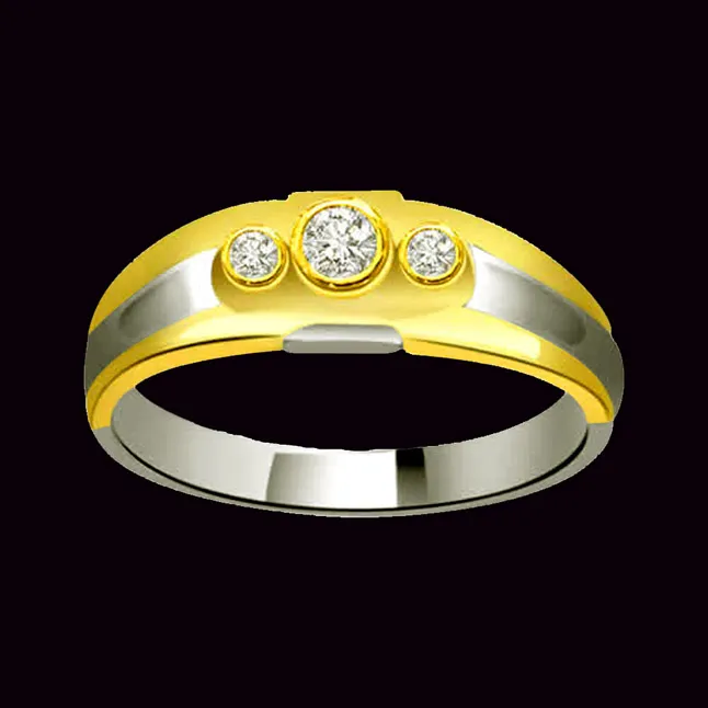 Classic Real Diamond Gold Ring (SDR721)